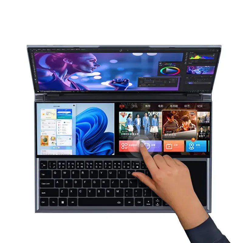 Laptop 16'' + 14'' με διπλή οθόνη